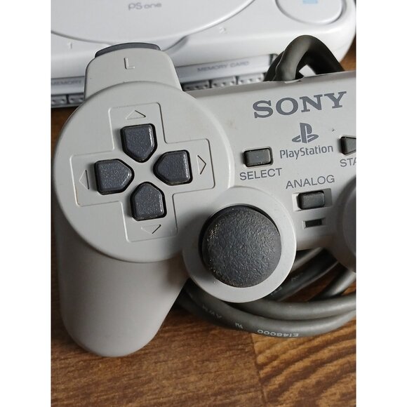 Sony Playstation PS One Slim PS1 PSX Console SCPH-101 OEM Tested & Works - Picture 2 of 9